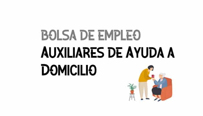 Bolsa de trabajo de Auxiliar de ayuda a domicilio, en el Ayto. de Lebrija (Sevilla)