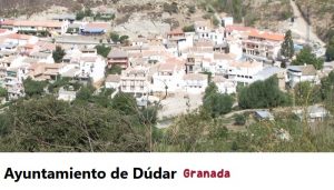 empleo Granada plazas Dúdar