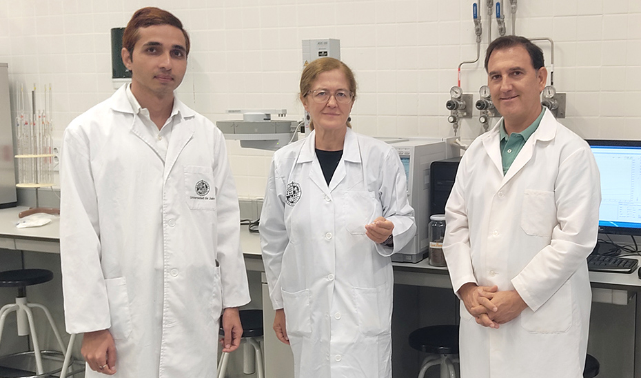 Equipo de investigaci&oacute;n centrado en el alperujo.